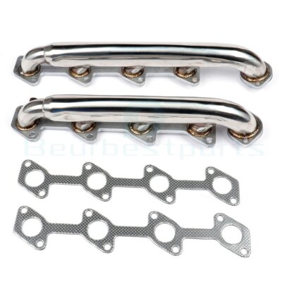 Stainless Steel Manifold Headers For 2003-2007 Ford Powerstroke F250 F350 6.0L