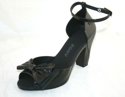 専用 1/2 ZAXY WOMEN'S 01003 BLACK 82610 MIRANDA WEDGE | eBay