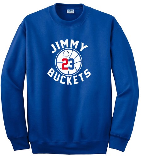 Jimmy Butler Philadelphia "Buckets Logo" HOODED SWEATSHIRT - Picture 2 of 5