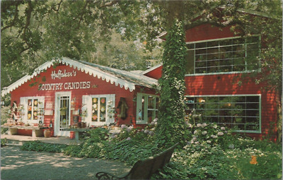 Huffaker's Country Candies Three Rivers California Postcard UNP 7331.5 MR ALE
