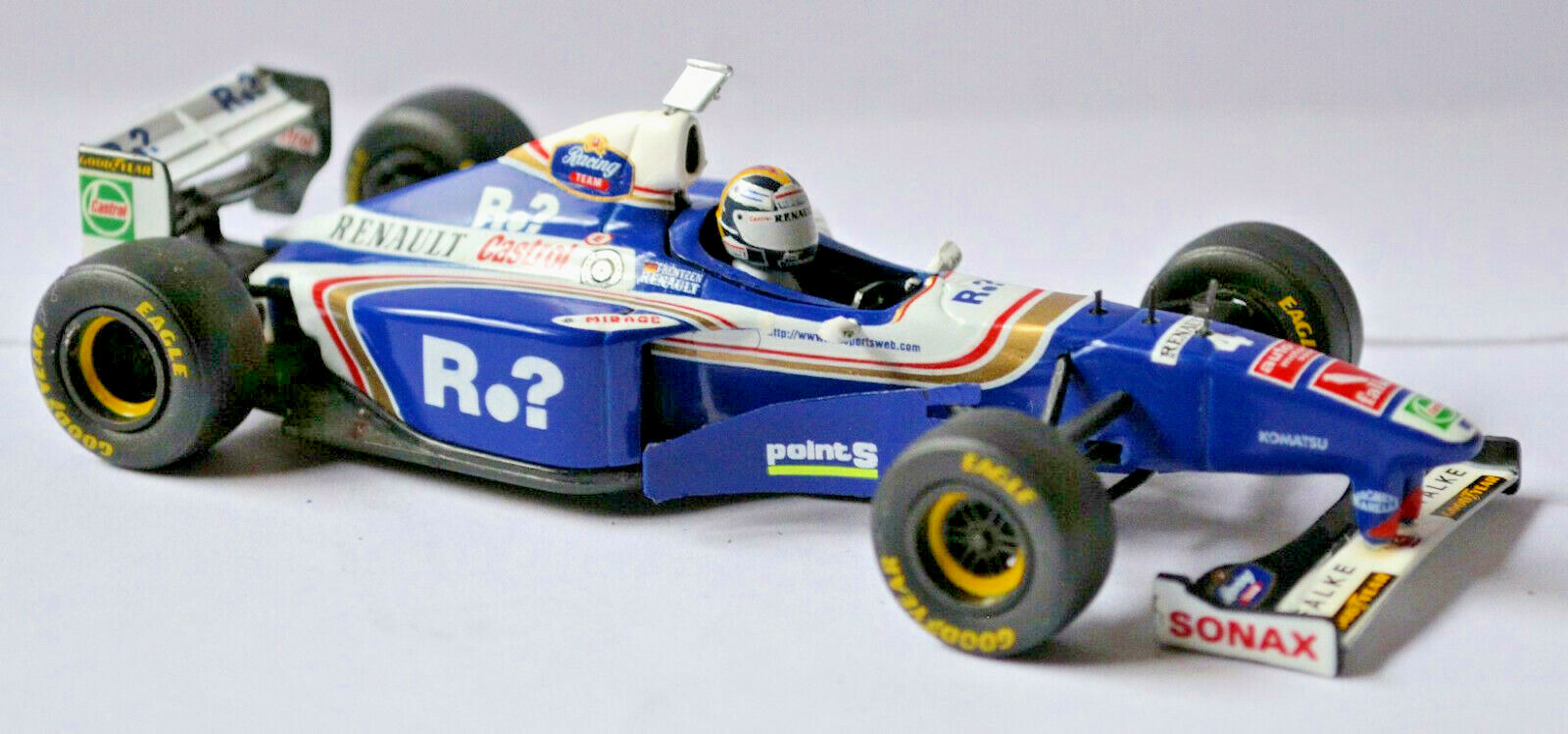 Williams Renault FW19 Formula1 German GP 1997 #4 Heinz Harald Frentzen 1:43
