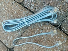 7ft  8in Telephone Modular Cord Cable 6P4C RJ11 DSL Modem Data FREE USA SHIP