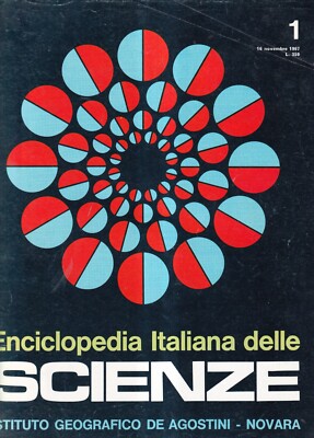 Italienische Enzyklopädie der Wissenschaften 1. - 16. November 1967 de agostini