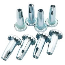 4x Inserts Socket For swivel Castors Wheels Glides Divan Bed Base Sofa Chair leg
