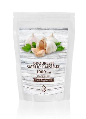 Knoblauch geruchlos 1000mg Öl 30-60-90-120-180-250-500-1000 Kapseln
