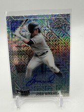2021 Leaf Metal Draft 1990 Leaf Auto Silver Mojo Jose Miranda #LA-JM1 Auto