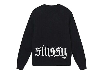 stussy gothic sweater