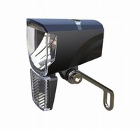 Led Fahrrad Dynamo Scheinwerfer Marwi Spark 50 Lux An/Aus Incl. Halter Schwarz