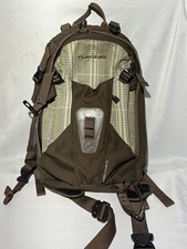 Dakine Heli Pack Brown Tan Green Plaid Ski Snowboard Backpack