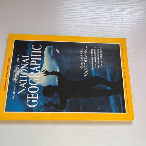 National Geographic Magazine VOL 181 No 4 April 1992 Good luck city Vancouver - Picture 2 of 4