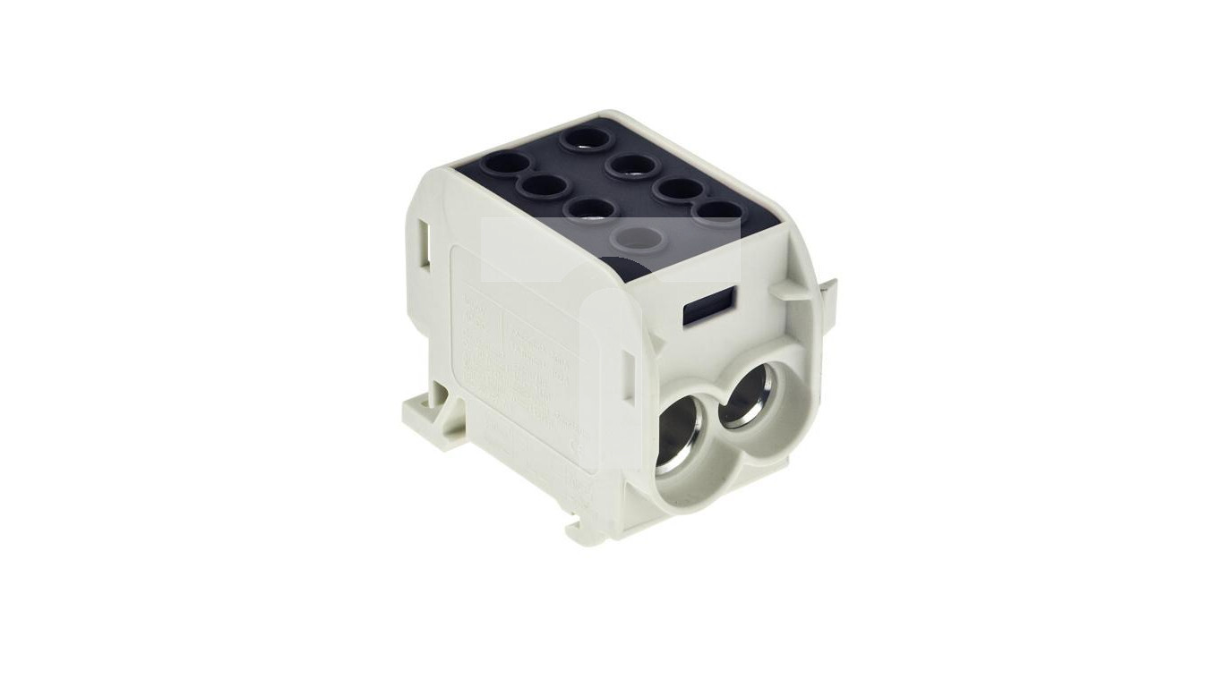 ZGX single-pole terminal block 1x70/2x50 mm2 black (Al/Cu) ENE-00523 /T2UK