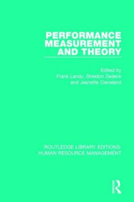 Performance Measurement and Theory, Hardcover by Landy, Frank (EDT); Zedeck, ...