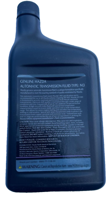 Genuine Mazda Power Steering Fluid (Red Color) 1-Qt. Bottle