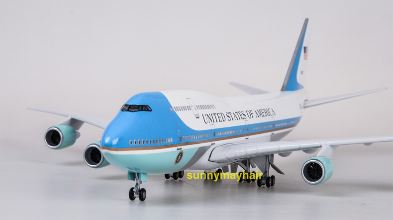 Resin US Air Force One B747 Boeing 747 1/150 Scale Plane