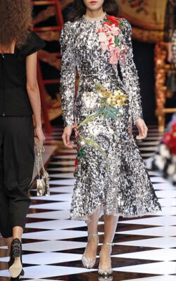 【DOLCE&GABBANA】ロングオーガンジンドレス 22017229_51969272_600.jpg