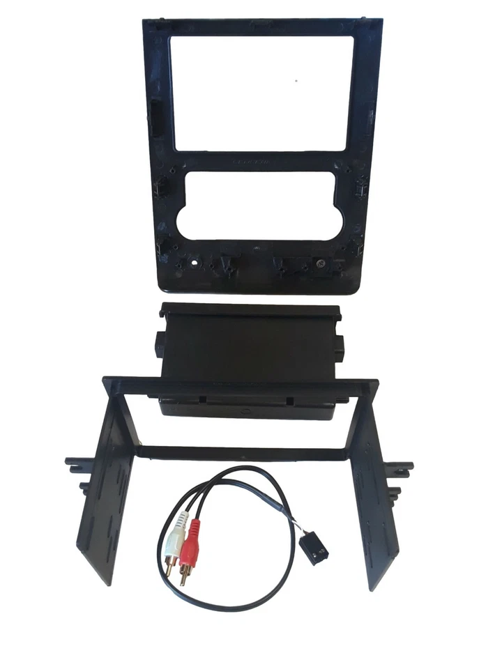 Car Radio Stereo Single Din Black Dash Kit Panel for 2008-2013 Nissan Titan - Image 2 of 3