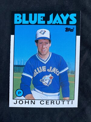 1986 Topps Traded #23T John Cerutti Toronto Blue Jays