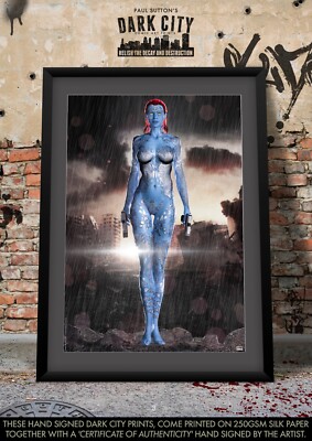 Mystique SEXY Jennifer Lawrence X-Men Marvel Comic Art A3 Print Mutant Female