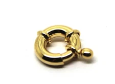 Kaedesigns New Small 11mm 9ct 375 Yellow Gold Bolt Ring Clasp  *Free post