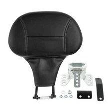 Black Rider Backrest Pad Fit For Harley Touring Street Glide Trike 1988-2023 US