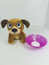 Disney Jr Doc Mcstuffins Findo Puppy Dog Plush W/Pink Plastic Cone 5  Toy