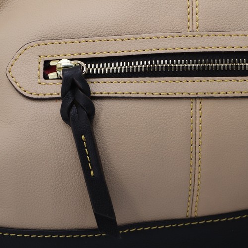 NEW Dooney & Bourke XL Sophie Hobo Bag Mud & Black Handbag & Wallet - Picture 3 of 16