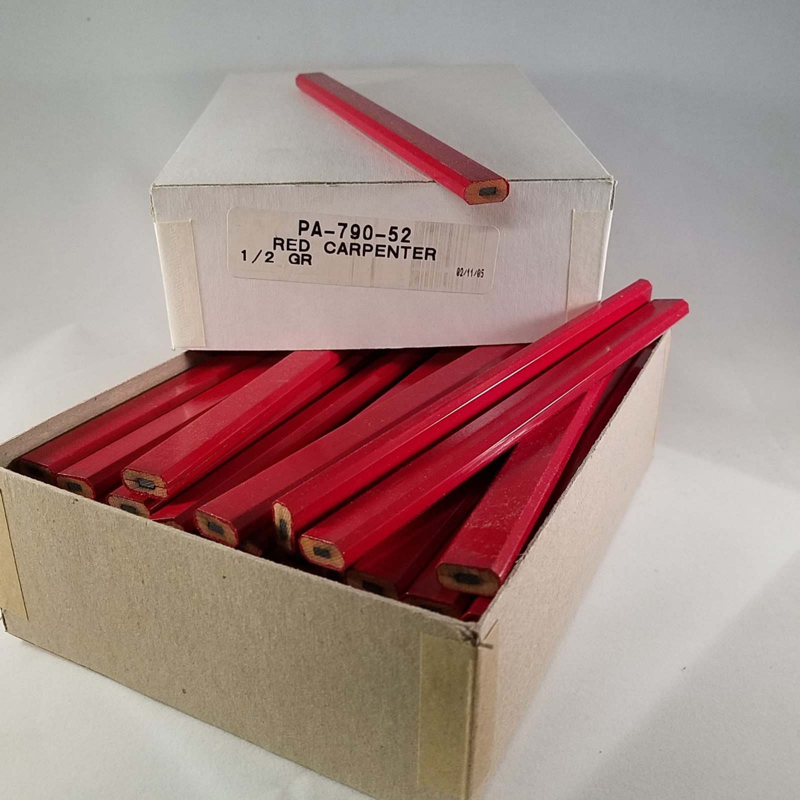 (72) Carpenter Pencils MADE IN USA assorted colors