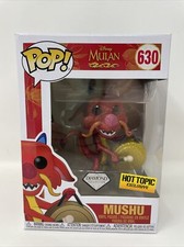 Funko POP! Mushu #630 Diamond Collection Hot Topic Exclusive Disney Mulan