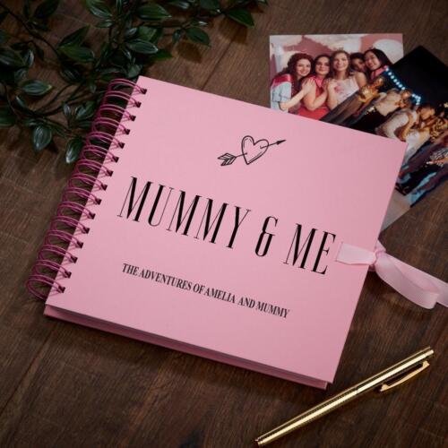 Pink Mummy and Me Scrapbook Photo Album Gift For Treasuring Moments PNK-1 - Afbeelding 1 van 1