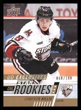 2017-18 Upper Deck CHL Exclusives #352 Cameron Hillis /100