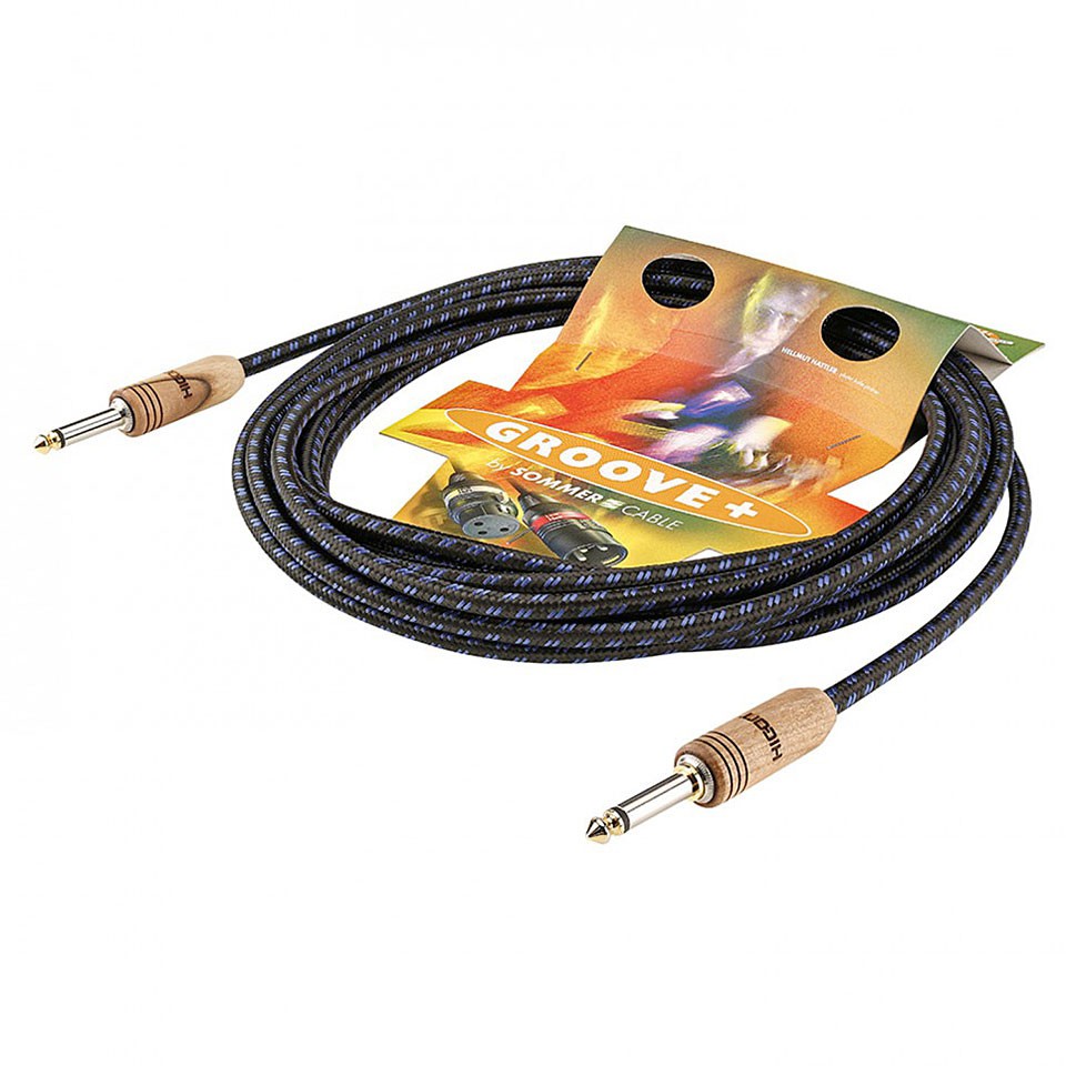 Instrumentenkabel Sommer Cable SC-CLASSIQUE CQU8-0300-BL Audio Kabel Gitarre NEU