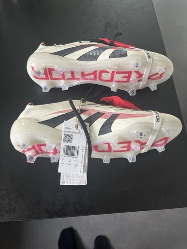 Fußballschuh Adidas Predator Elite FG Champagne Weiss Schwarz 44 2/3 - Bild 3 von 9