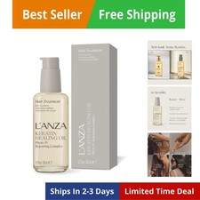 L'ANZA Keratin Healing Hair Oil Treatment, Keratin Infused Treatment, Hair Oi...