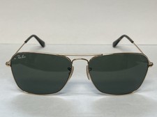 Ray-Ban Caravan Polished Arista Gold/G-15 Green Sunglasses RB3136 181 58-15-140