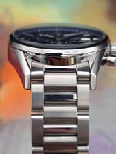 Tag Heuer Carrera Calibre 16 Chronograph Blue Watch CBK2112.BA0715 Box & Papers 6