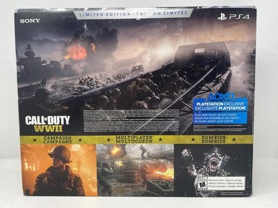 PS4 Slim 1TB Limited Edition Console [Call of Duty: WWII Bundle