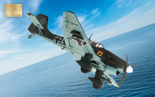 Corgi Junkers Ju87B-1 Stuka Uffz Pittroff and Uffz Scubert (B of B) AA32520 - Picture 9 of 11