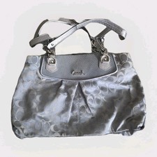 Coach Madison Signature Authentic Silver Shou...