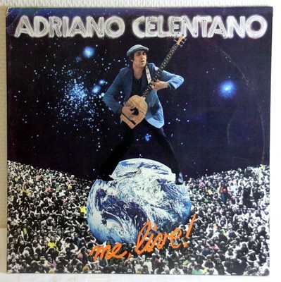 12'' Vinyl - ADRIANO CELENTANO - me, live!
