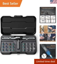 Lightweight 24 in 1 Ratchet Screwdriver Set for Effortless Repairs and Projects