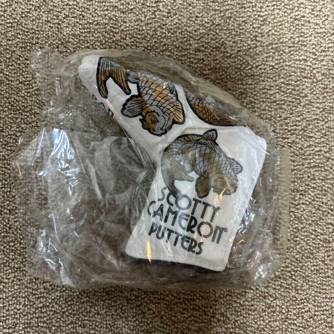 Rare Scotty Cameron Koi Fish White Headcover - Museum & Gallery