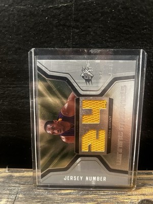 2007-08 SPx - Winning Materials Jersey Kobe Bryant #WMJ-KB Jersey Number (MEM)