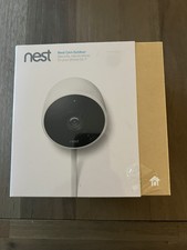 New Google Nest Cam Outdoor 1st Gen A0033 NC2100ES uses Nest app - SEALED