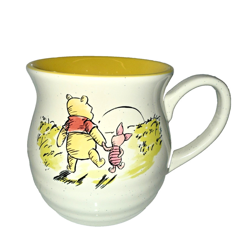 Disney Parks Winnie the Pooh and Piglet Good Morning Sunshine 22oz Ceramic Mug