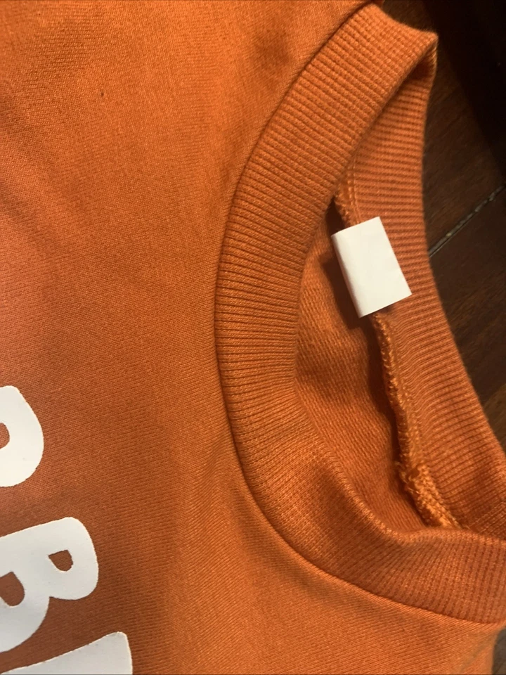 Toddler Fall Thanksgiving Long Sleeve Pullover Sweatshirt Gobble Size 100 2/3t - Imagem 4 de 4