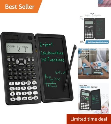 82MS Multifunctional Scientific Calculator with Notepad - Ideal for Students