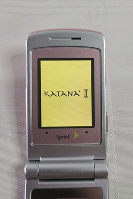 Sprint SANYO Katana II AEZSCP-6650 Flip Phone Pre-Owned - Works | eBay