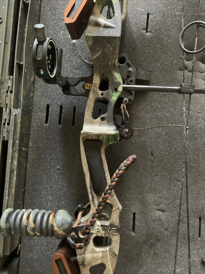 Arco de caza de tiro con arco alpino con estuche Foto 4 de 4