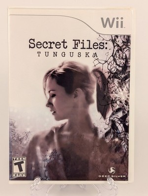 Secret Files: Tunguska (Nintendo Wii, 2010) CIB  - Tested - Near Mint  !