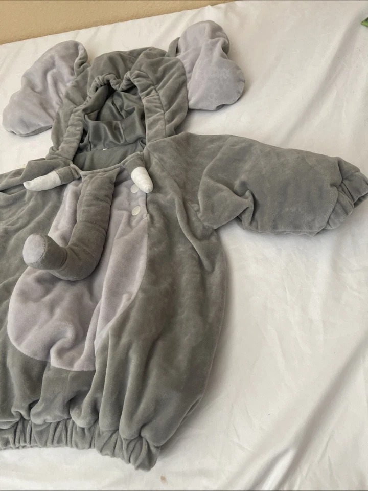 Elephant Plush Halloween Costume 12/24 Months Babies Infants - Image 3 of 3